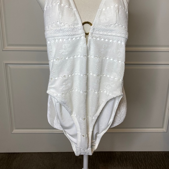 LETARTE SWIMWEAR LACE ONE PIECE SMALL - Picture 2 of 5